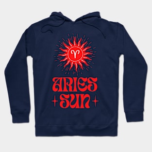 Aries Sun | Born in March and April | Birthday Gifts Ariens Mars Hoodie